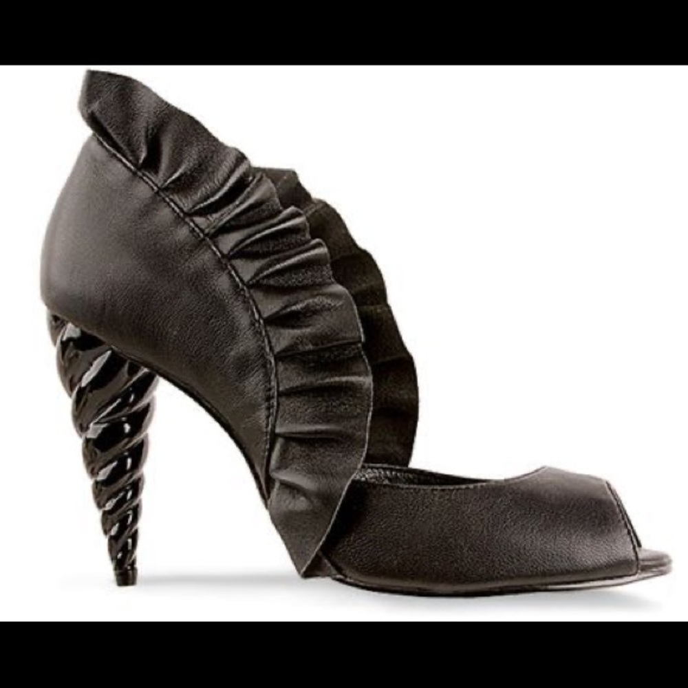 Jeffrey Campbell ‘Michelle’ Leather Unicorn Heels